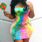 Trendy Sexy Women dress Sleeveless strap Geometry off shoulder Bodycon Evening Polyester Mini Dresses one pieces