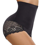 New Fashion Chic Solid Waist Trainer Lace Flower Women c Butt Lift Panties Seamless Tummy Control Corset