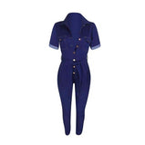 Autumn Winter Women Denim Jeans Jumpsuit Full Sleeve Sashes Bodycon Rompers Sexy Club Night One Pice Playsuit Overall Outfits