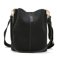 YBYT retro nubuck women leather handbags crossbody bags for women large capacity vintage shoulder shopping bag torebki damskie