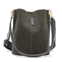 YBYT retro nubuck women leather handbags crossbody bags for women large capacity vintage shoulder shopping bag torebki damskie