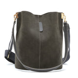 YBYT retro nubuck women leather handbags crossbody bags for women large capacity vintage shoulder shopping bag torebki damskie