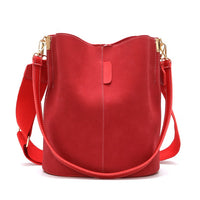 YBYT retro nubuck women leather handbags crossbody bags for women large capacity vintage shoulder shopping bag torebki damskie