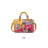 Luxury Women Pu Leather Handbag Fashion Large Capacity Female Shoulder Bags High Quality Ladies Boston Crossbody Bag Casual Tote
