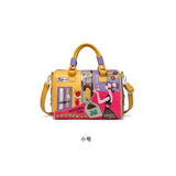 Luxury Women Pu Leather Handbag Fashion Large Capacity Female Shoulder Bags High Quality Ladies Boston Crossbody Bag Casual Tote