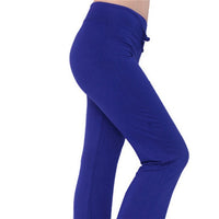 CHSDCSI Sexy Mid Waist Wide Leg Flowy Pants Women 2020 Female Trousers Casual Womens Summer Cotton Beach Long Loose Harem Pants