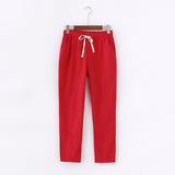 Cargo/baggy Pants Women Summer Women's Pants Linen Sweatpants Casual Harem Sports Pants For Women Trousers