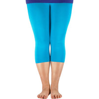 AZUE Women Elastic Waist Casual Leggings Bamboo Fiber Plus Size Women Legging High Stretch Leggings Basic Pants Workout Leggings