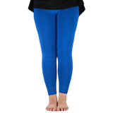 AZUE Women Elastic Waist Casual Leggings Bamboo Fiber Plus Size Women Legging High Stretch Leggings Basic Pants Workout Leggings