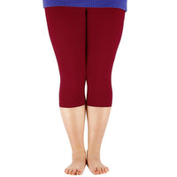 AZUE Women Elastic Waist Casual Leggings Bamboo Fiber Plus Size Women Legging High Stretch Leggings Basic Pants Workout Leggings