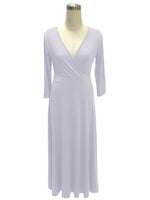 High Quality Robe Summer 2020 Women Vintage Dress Sexy V-neck Maxi Dress Big Swing Elegant Party Dress Plus Size Women Clothing