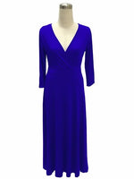 High Quality Robe Summer 2020 Women Vintage Dress Sexy V-neck Maxi Dress Big Swing Elegant Party Dress Plus Size Women Clothing