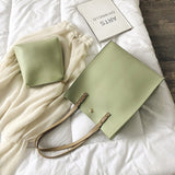 Fashion Ladies Handbags Sets Pu Leather Crossbody Bags for Women Large Capacity Shoulder Bag Female Womens Summer Handbags 2019