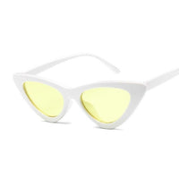 Vintage Cateye Sunglasses Women Sexy Retro Small Cat Eye Sun Glasses Brand Designer Colorful Eyewear For Female Oculos De Sol