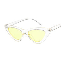 Vintage Cateye Sunglasses Women Sexy Retro Small Cat Eye Sun Glasses Brand Designer Colorful Eyewear For Female Oculos De Sol