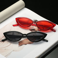 New Vintage Black Cat Eye Sunglasses Women Fashion Brand Designer Mirror Small Frame Cateye Sun Glasses For Female Shades UV400