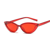 New Vintage Black Cat Eye Sunglasses Women Fashion Brand Designer Mirror Small Frame Cateye Sun Glasses For Female Shades UV400