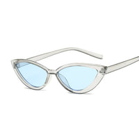 New Vintage Black Cat Eye Sunglasses Women Fashion Brand Designer Mirror Small Frame Cateye Sun Glasses For Female Shades UV400
