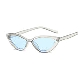 New Vintage Black Cat Eye Sunglasses Women Fashion Brand Designer Mirror Small Frame Cateye Sun Glasses For Female Shades UV400