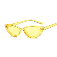 New Vintage Black Cat Eye Sunglasses Women Fashion Brand Designer Mirror Small Frame Cateye Sun Glasses For Female Shades UV400