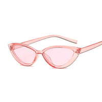 New Vintage Black Cat Eye Sunglasses Women Fashion Brand Designer Mirror Small Frame Cateye Sun Glasses For Female Shades UV400