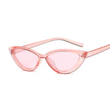 New Vintage Black Cat Eye Sunglasses Women Fashion Brand Designer Mirror Small Frame Cateye Sun Glasses For Female Shades UV400