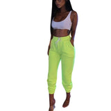 Brand New Women Casual Fashion High Waist Hip Hop Dance Sport Running Jogging Harem Pants Sweatpants Jogger Baggy Trousers