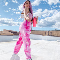 Brand New Women Casual Fashion High Waist Hip Hop Dance Sport Running Jogging Harem Pants Sweatpants Jogger Baggy Trousers