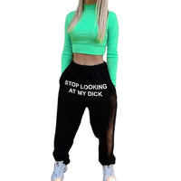 Brand New Women Casual Fashion High Waist Hip Hop Dance Sport Running Jogging Harem Pants Sweatpants Jogger Baggy Trousers