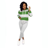 Plus Size 2 TWO PIECE SET Women Hoodies Clothing Costumes Joggers Top and Pants Track Suits Sweatsuits Jogging Femme Outfits