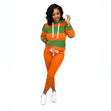 Plus Size 2 TWO PIECE SET Women Hoodies Clothing Costumes Joggers Top and Pants Track Suits Sweatsuits Jogging Femme Outfits