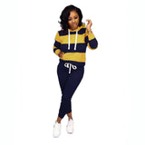Plus Size 2 TWO PIECE SET Women Hoodies Clothing Costumes Joggers Top and Pants Track Suits Sweatsuits Jogging Femme Outfits