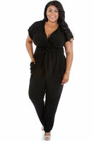 Sexy Long Bandage Jumpsuit Women Fashion Solid Black Blue Short Sleeve Casual Bodycon Ladies Overalls Rompers Women Female Body