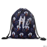 Children Birthday Party Favors Cartoon School Backpacks Girls Drawstring bag String Drawstring Backpack Women Backpack