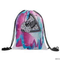 Children Birthday Party Favors Cartoon School Backpacks Girls Drawstring bag String Drawstring Backpack Women Backpack