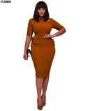 African Dresses for Women Dashiki Robe Africaine Femme 2020 Ankara African Clothes Slim Evening Party Dress Clothing Plus Size