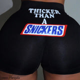 CZCCWD Thicker Than A Snickers Sexy Beach Women Cotton High Waist Elastic Pure Leggings Slim Length Bike Plus Size Legging Pants