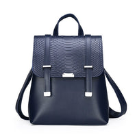 Fashion Alligator Backpack Women Shoulder Bag Leather Backpacks For Women Travel Bag Large Capacity School Bags For Teenage Girl