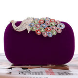 SEKUSA Clutch evening bags Crown rhinestones evening bags purse  shoulder bag for wedding Diamonds Lady Purse Mini Evening Bags