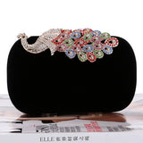 SEKUSA Clutch evening bags Crown rhinestones evening bags purse  shoulder bag for wedding Diamonds Lady Purse Mini Evening Bags