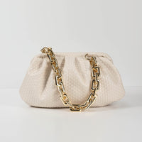 2020 women bag woven bag Cloud bag Soft Leather Madame Bag Single Shoulder Slant Dumpling Bag Handbag Day Clutches bags