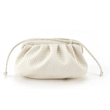 2020 women bag woven bag Cloud bag Soft Leather Madame Bag Single Shoulder Slant Dumpling Bag Handbag Day Clutches bags