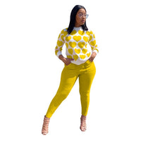 Plus Size 2 Two Pieces Sets Casual Vogue Autumn Winter Sweatshirts Jogger Tops + Pants Suits Women Clothing Outfits Tracksuits