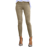 Spring Women Pencil Pant Lace Up Waist Casual Women Pants Solid Multi-Pockets Plus Size Cargo Pants Slim Fit Trousers