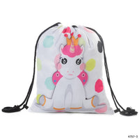 Children Birthday Party Favors Cartoon School Backpacks Girls Drawstring bag String Drawstring Backpack Women Backpack