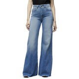 328.High Waist Women Jeans Buttons Female