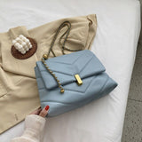 Small PU Leather Crossbody Bags for Women 2021 Winter Branded Handbags Female Trend Lady Designer Chain Women's Hand Bag
