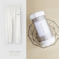 2020 Winter Coral Fleece Pajama Set Women Thick Warm Flannel Velvet Cozy Two Pieces Sleepwear Suit Ladies Home Clothing Homewear