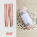 2020 Winter Coral Fleece Pajama Set Women Thick Warm Flannel Velvet Cozy Two Pieces Sleepwear Suit Ladies Home Clothing Homewear