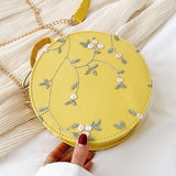 Women Mini Handbag New Elegant Shoulder Messenger Portable Chain Bag Girl PVC Jelly Bag Pearl Crossbody Rhombus Small Square Bag